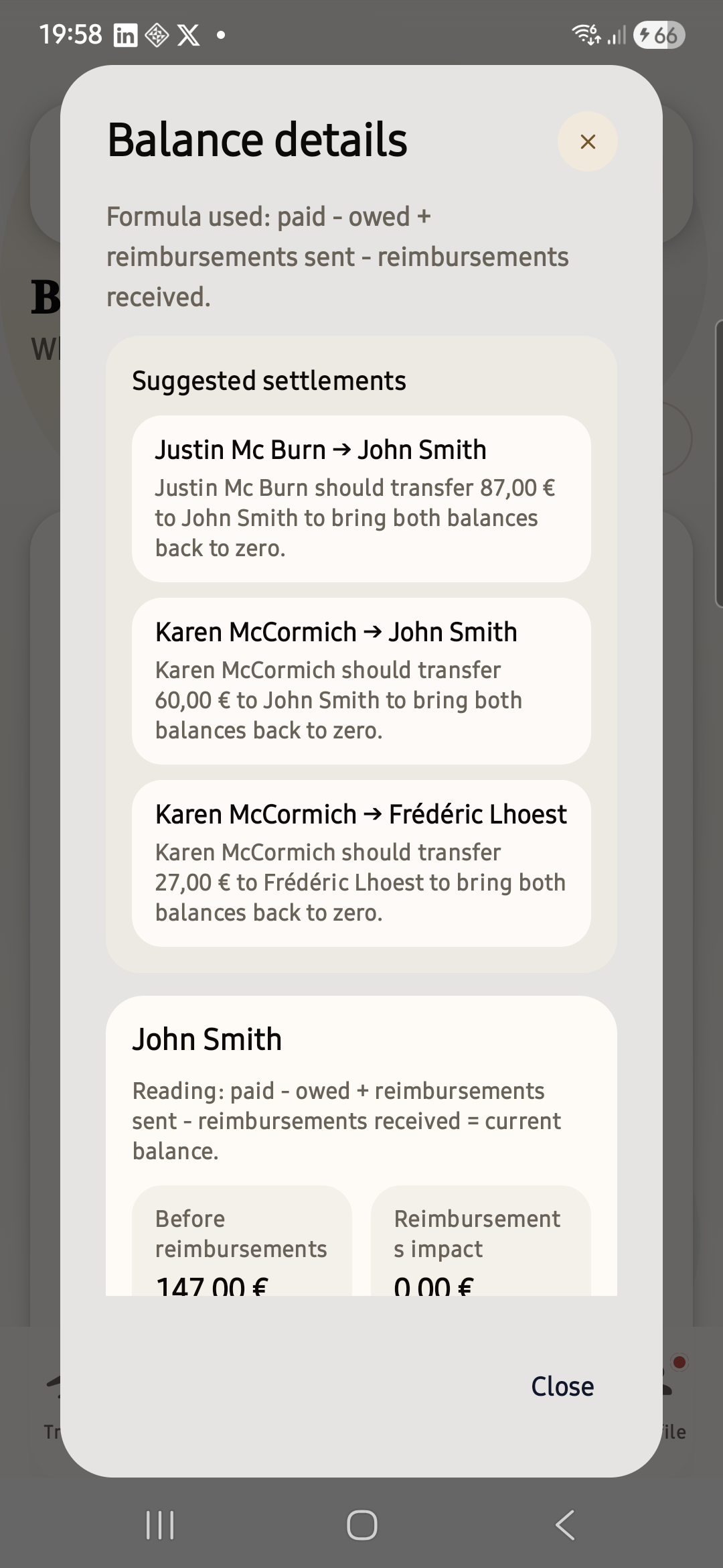 TRIPBILL mobile preview 4