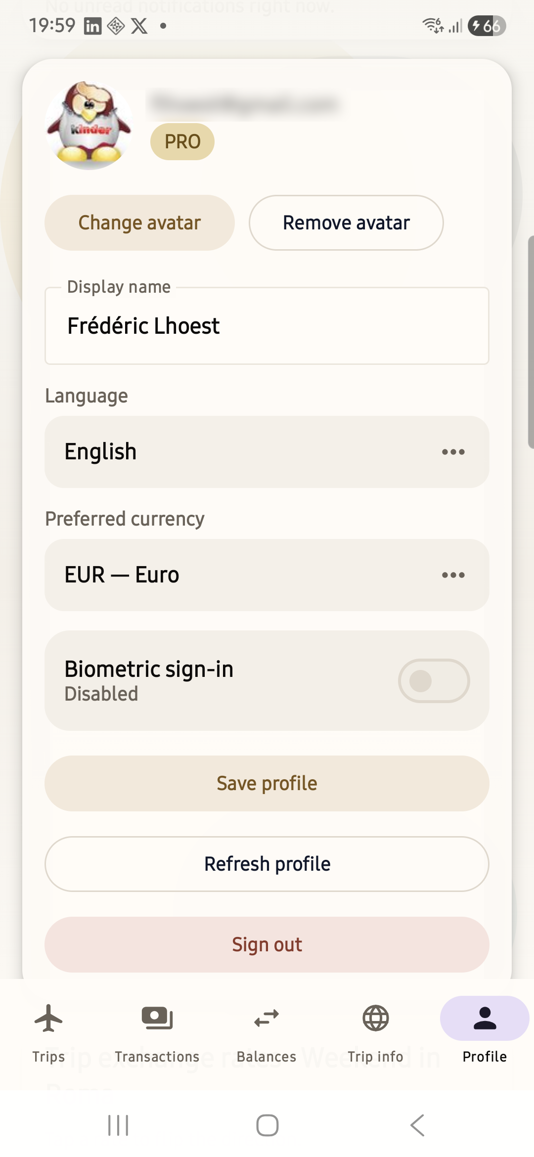 TRIPBILL mobile preview 5